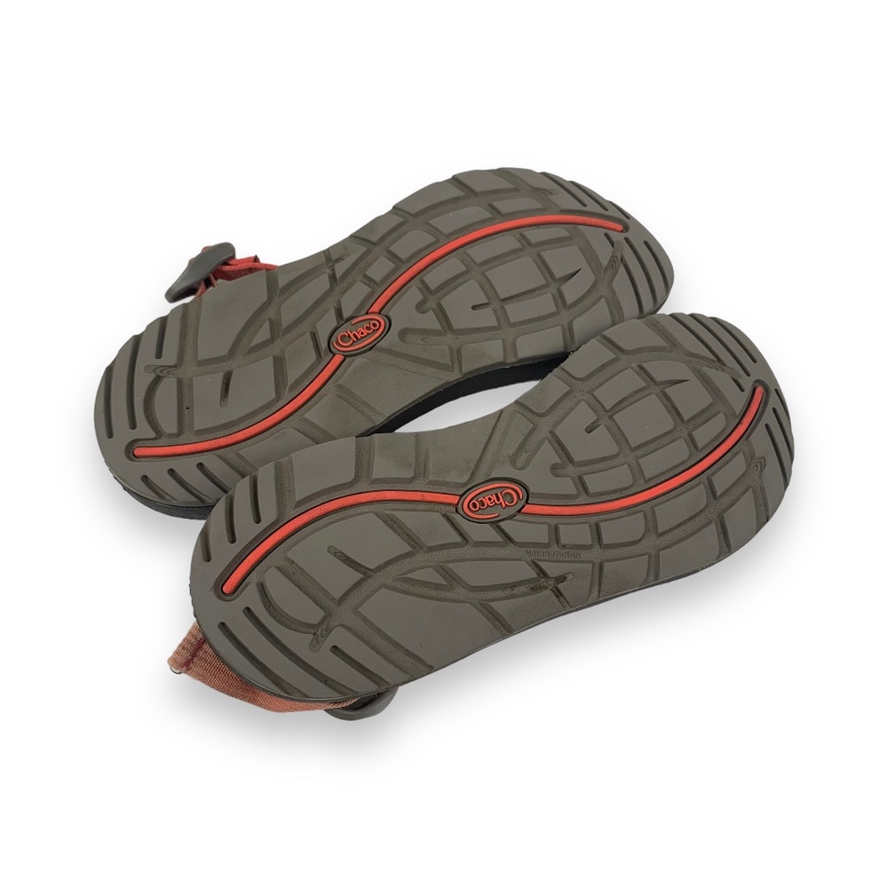 Chaco Orange Chevron Patterned Z Cloud Sport Sand… - image 6